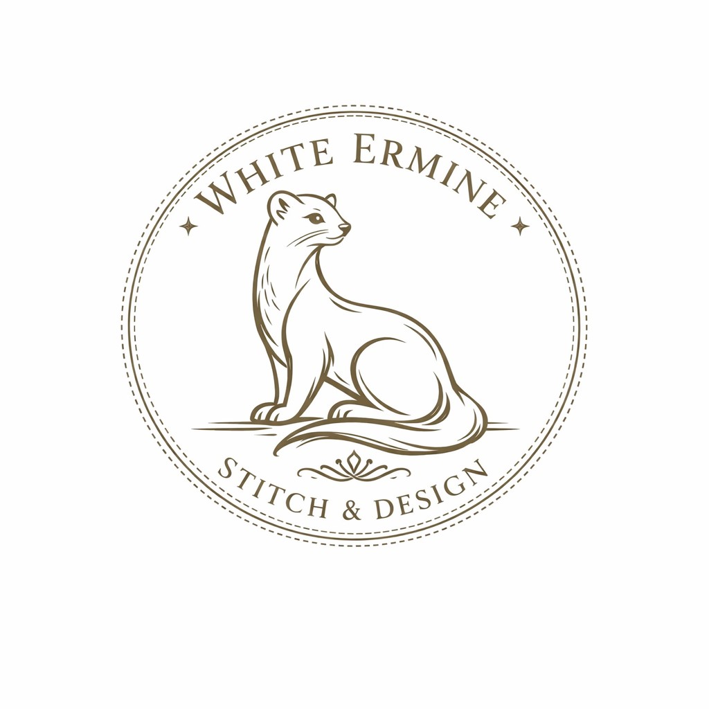 White Ermine Stitch & Design